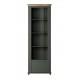 Evoria - Vitrine 1 porte vert profond