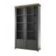 Evoria – Vitrine 2 portes vert profond