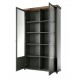 Evoria – Vitrine 2 portes vert profond