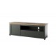 Meuble TV Evoria 1 porte 1 tiroir vert profond