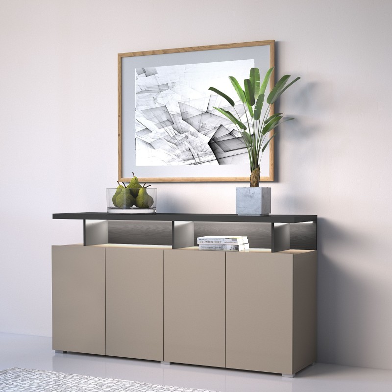 Buffet Seria 4 portes 153 cm style chic Buffet Seria 4 portes 153 cm style chic
