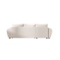 Canapé d’angle convertible MOLIA en tissu doux imperméable Canapé d’angle convertible MOLIA en tissu doux imperméable