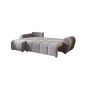 Canapé d’angle convertible MOLIA en tissu doux imperméable Canapé d’angle convertible MOLIA en tissu doux imperméable