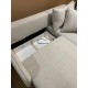 RECONDITIONNE - Canapé d'angle convertible FORB20 en tissu beige hydrophobe