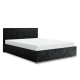 Lit Hannah moderne velours 