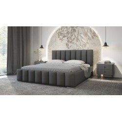 Lit NERIO avec coffre de rangement et sommier