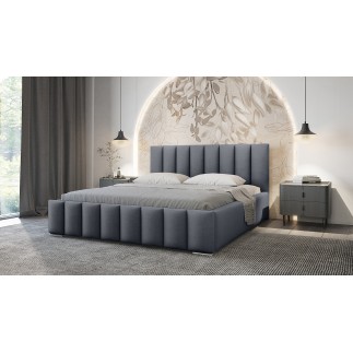 Lit NERIO avec coffre de rangement et sommier