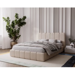 Lit ARLO en velours avec coffre
