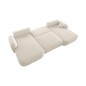 Canapé d'angle panoramique en Tissu Bouclette Morizia style Japandi Canapé d'angle panoramique en Tissu Bouclette Morizia style Japandi
