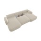 Canapé d'angle panoramique en Tissu Bouclette Morizia style Japandi Canapé d'angle panoramique en Tissu Bouclette Morizia style Japandi