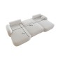 Canapé d'angle panoramique en Tissu Bouclette Morizia style Japandi Canapé d'angle panoramique en Tissu Bouclette Morizia style Japandi