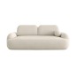 Canapé convertible 3 places en Tissu Bouclette Morizia style Japandi Canapé convertible 3 places en Tissu Bouclette Morizia style Japandi