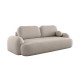 Canapé convertible 3 places en Tissu Bouclette Morizia style Japandi