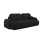 Canapé convertible 3 places en Tissu Bouclette Morizia style Japandi Canapé convertible 3 places en Tissu Bouclette Morizia style Japandi