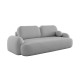 Canapé convertible 3 places en Tissu Bouclette Morizia style Japandi