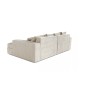 Canapé droit 4 places CALDERO BIS - assise profonde - velours côtelé grosse maille Canapé droit 4 places CALDERO BIS - assise profonde - velours côtelé grosse maille