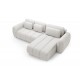 Canapé d’angle convertible CIANTI – grand canapé lit 304 cm avec coffre de rangement