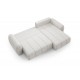 Canapé d’angle convertible CIANTI – grand canapé lit 304 cm avec coffre de rangement