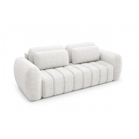 Canapé convertible CIANTI 3 places - 266 cm avec coffre de rangement