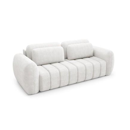 Canapé convertible CIANTI 3 places - 266 cm avec coffre de rangement