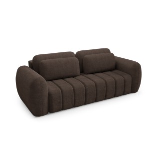Canapé convertible CIANTI 3 places - 266 cm avec coffre de rangement