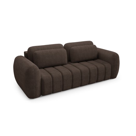 Canapé convertible CIANTI 3 places - 266 cm avec coffre de rangement