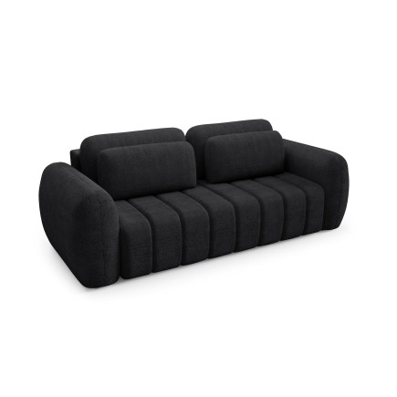 Canapé convertible CIANTI 3 places - 266 cm avec coffre de rangement