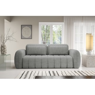Canapé convertible CIANTI 3 places - 266 cm avec coffre de rangement