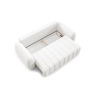Canapé convertible CIANTI 3 places - 266 cm avec coffre de rangement