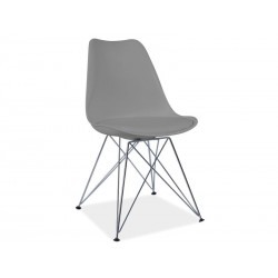 Chaise DSR avec pieds métal TIM