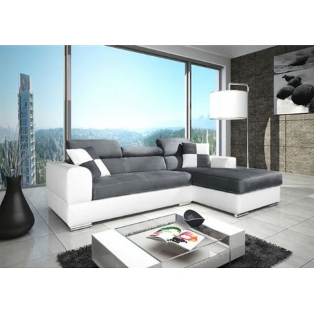 Canapé d'angle 4 places moderne et design NETO pas cher