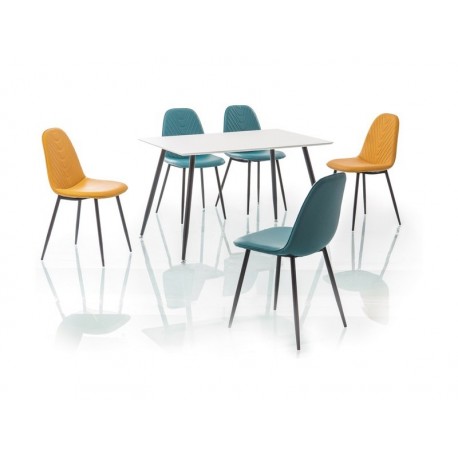 Table FLORO plateau MDF style scandinave