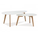 Tables basses gigognes MILANA style scandinave