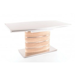Table FANO avec rallonge couleur bois