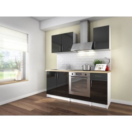 Cuisine complète 1m80 LOFT laqué haute brillance