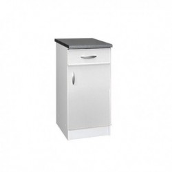 Élément bas 1 porte 1 tiroir 60 cm OXANE
