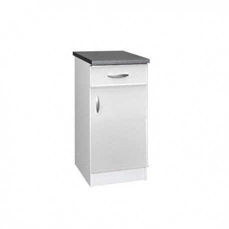 Élément bas 1 porte 1 tiroir 60 cm OXANE