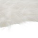 Tapis SHEEPSKIN en fausse fourrure blanc 57 x 94 cm