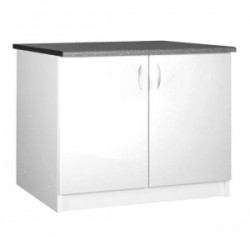 Élément bas 2 portes sous-évier 120 cm OXANE