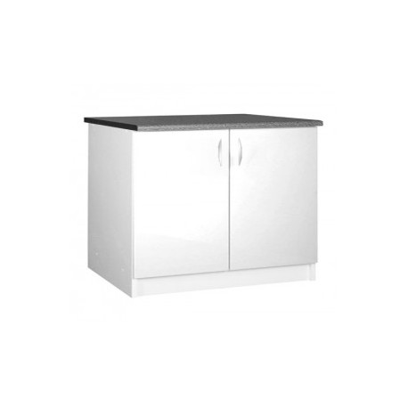 Élément bas 2 portes sous-évier 120 cm OXANE