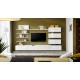 Ensemble meuble TV Italy blanc