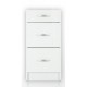 meuble cuisine bas 3 tiroirs 80 cm Casserolier OXANE