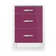 meuble cuisine bas 3 tiroirs 80 cm Casserolier OXANE