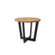 Table ronde de 90 cm en chêne massif