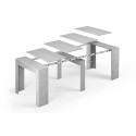 Table extensible ALGA couleur béton gris
