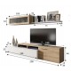 Ensemble meuble de télé NEXIA simple ou meuble tv angle