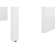 2 en 1 bureau / console extensible LINA bois, blanc ou gris