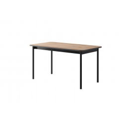 Table industrielle BASI 140 cm pied métal