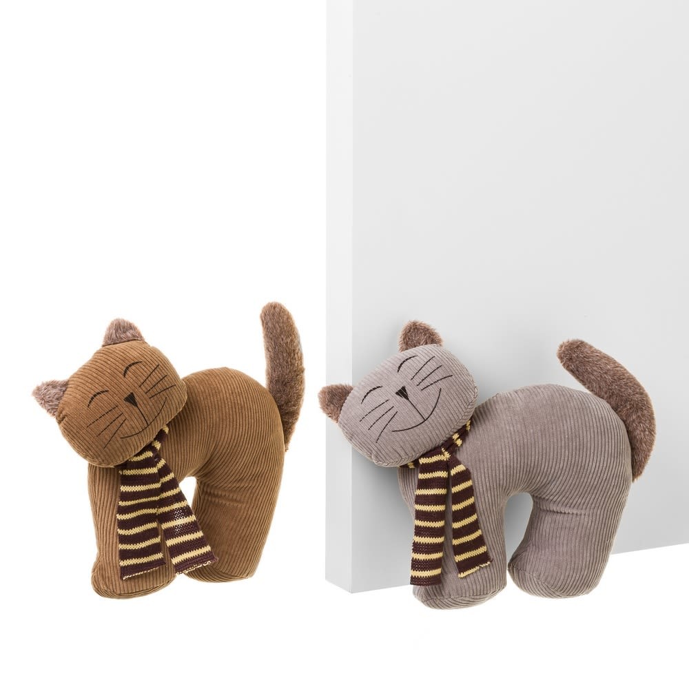 Cale Porte Chat Echarpe X 2 En Tissu 26 X 9 X 26 5cm Cale Porte Chat Echarpe X 2 En Tissu 26 X 9 X 26 5cm