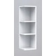 Etagère d'angle salle de bain